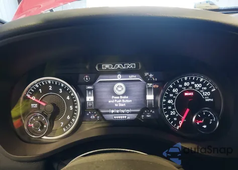 2021 Ram 1500 Big Horn 4X4 6'4 Box from USA, damaged, VIN 1C6SRFMT1MN588173